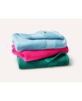 Lacoste Home Heritage Anti-Microbial Supima Cotton Bath Towel, 30" x 54"