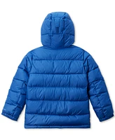 Columbia Big Boys Pike Lake Ii Quilted Full-Zip Hooded Puffer Jacket