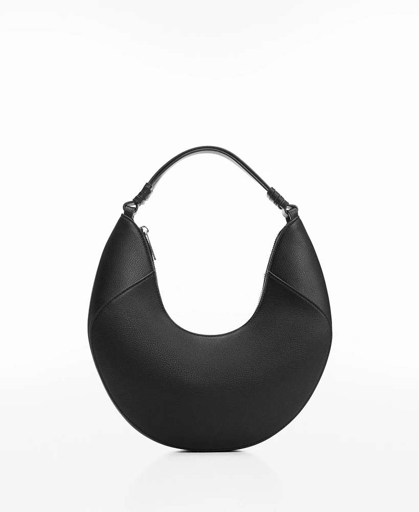 Mango Women's Leather-Effect Shoulder Bag