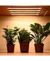 Yescom Led Grow Light Strips Full Spectrum Lamp for Indoor Plants Flower Veg 4 Strips