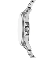 Michael Kors Women's Kacie Three-Hand Stainless Steel Watch 39mm - Silver