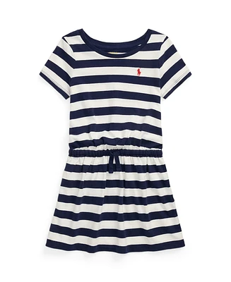 Polo Ralph Lauren Toddler and Little Girls Striped Cotton Jersey Tee Dress