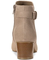 Style & Co Women's Ariella Block Heel Buckle Dress Booties, Created for Macy's