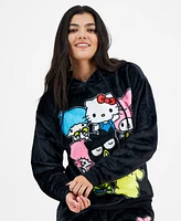 Love Tribe Juniors' Hello Kitty & Friends Plush Fleece Graphic Hoodie