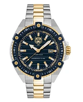 Plein Sport Men's Urban Pulse 3 Hand Date Quartz Two Tone Bracelet 47mm