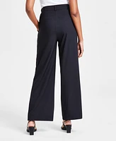 Bar Iii Women's High-Rise Wide-Leg Pants, Created for Macy's