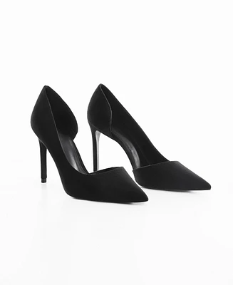 Mango Women's Asymmetrical Heeled Shoes