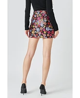 endless rose Women's Sequins Mini Skirt