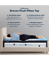 Serta Classic Brecon 14.5" Plush Pillow Top Mattress