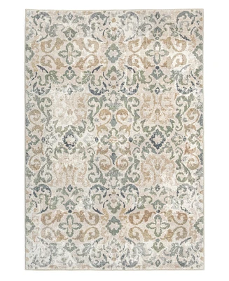 Orian Riverstone Mystic Garden 5'3"x7'6" Area Rug