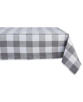 Design Imports Buffalo Check Tablecloth