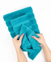 American Soft Linen Edison Premium 100% Turkish Cotton 3-Piece Bath Towel Set