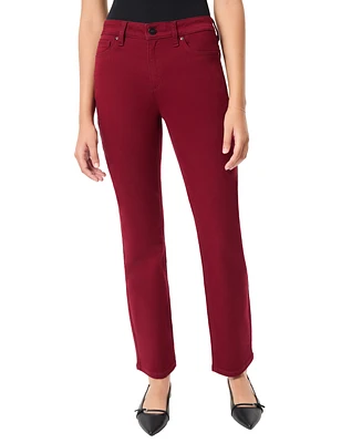 Jones New York Women's Lexington Mid-Rise Straight-Leg Jeans