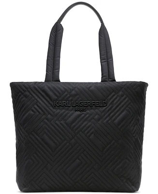 Karl Lagerfeld Paris Voyage Nylon Tote Bag