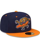 New Era Men's Navy/Orange Peoria Chiefs Theme Night 59FIFTY Fitted Hat