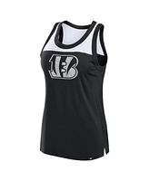 Fanatics Women's Black Cincinnati Bengals Sequin Tank Top