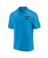 Fanatics Men's Carolina Panthers Lockup Two-Pack Polo Shirt Set