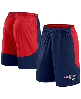 Fanatics Men's Navy/Red New England Patriots Go Hard Shorts