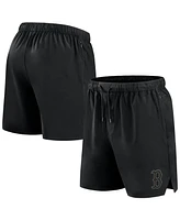 Fanatics Men's Black Boston Red Sox Front Office Woven Shorts