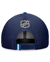 Fanatics Men's Navy Winnipeg Jets 2024 Nhl Draft on Stage Trucker Adjustable Hat