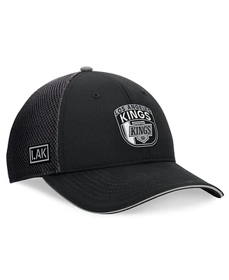 Fanatics Men's Black Los Angeles Kings 2024 Nhl Draft on Stage Trucker Adjustable Hat