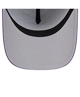 New Era Men's Purple Los Angeles Lakers A-Frame 9FORTY Adjustable Hat