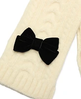 kate spade new york Velvet Bow Arm Warmers