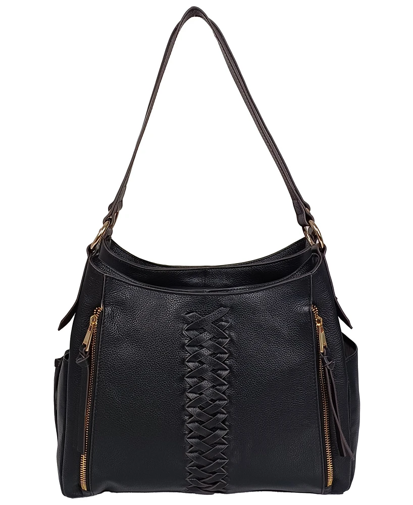 Lodis Aliya Leather Tote Bag