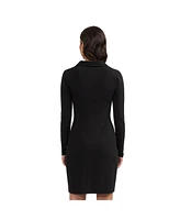 Ellen Tracy Women's Tie Front Shirt Dress