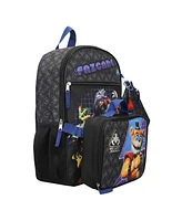 Five Nights at Freddy's Security Breach Fazcade Youth 5-Piece Backpack Set