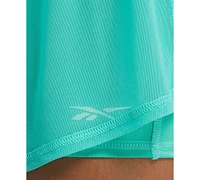 Reebok Women's Team Mesh Layered Knit Shorts