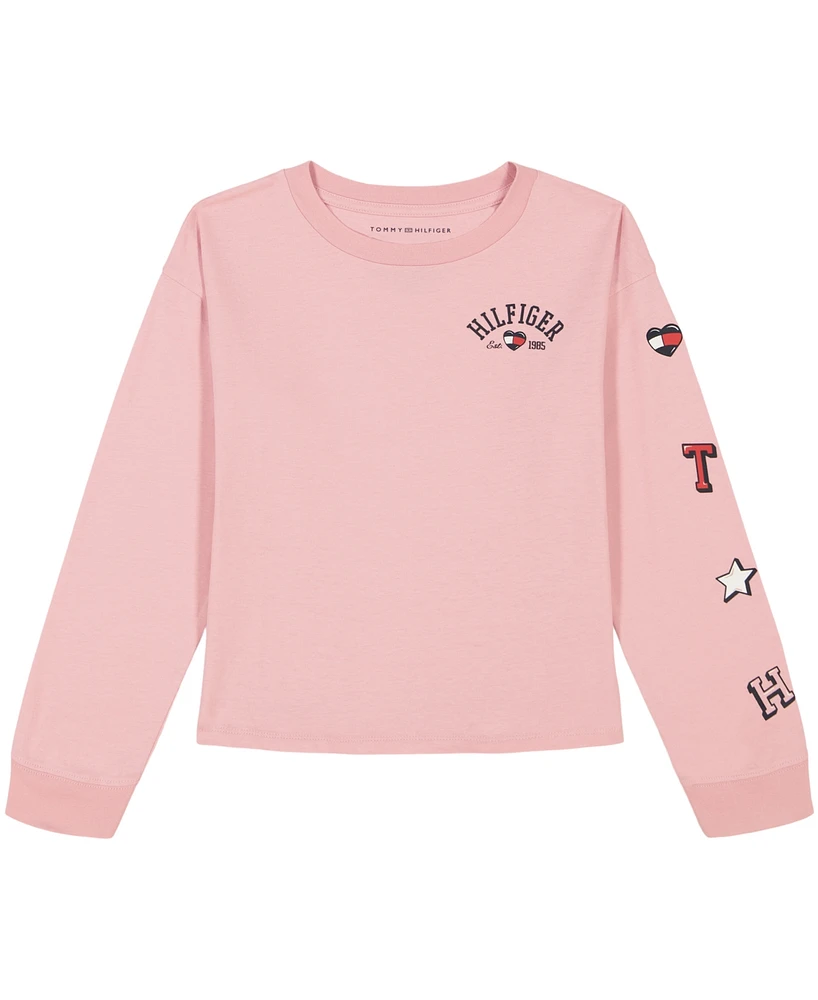 Tommy Hilfiger Big Girls Long Sleeve Tee