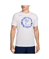 Nike Men's White U.s. Paralympics Puck Club T-Shirt