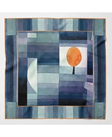The Harbinger of Autumn - Hand Rolled Silk Neckerchief for Men