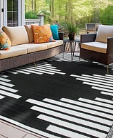 Main Street Rugs Hana Outdoor 5'x7' Area Rug