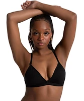 Women's Clear Neck Back Bra