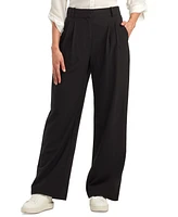 Bcx Juniors' Pleated-Front Wide-Leg Pants