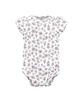 Hudson Baby Girls Cotton Layette Set, Mini Primrose, 6-9 Months