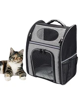 Streamdale Furniture Spacious Pet Carrier Backpack for Travel and Comfort