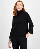 Anne Klein Women's Bell-Sleeve Pullover Sweater