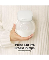 KeaBabies Breast Pump Flange Insert 13/17/21/24/27mm, Compatible With Pulse S10 Pro, Bpa-Free Replacement Parts