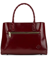 Patricia Nash Genovese Medium Leather Top Handle Bag