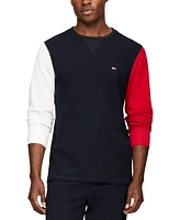 Tommy Hilfiger Men's Thermal Logo Long-Sleeve Pajama Shirt