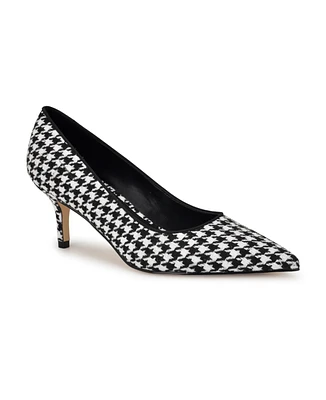 Nine West Women's Arlene Kitten Heel Pointy Toe Pumps