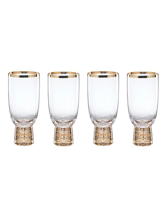 Lenox Tuscany Classics Gold Frost All-Purpose Glasses, Set Of 4