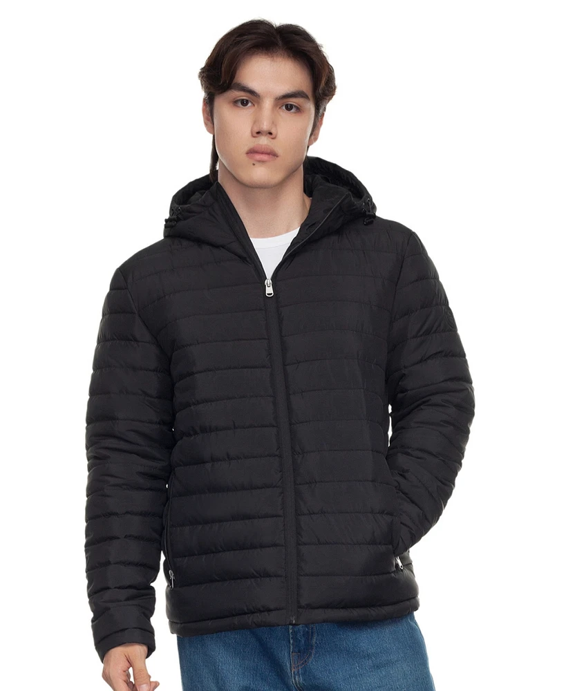 Rokka&Rolla Men's Midweight Puffer Jacket