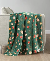 Premier Comfort Cozy Plush Printed Throw, 50" x 70", Exclusively at Macy's