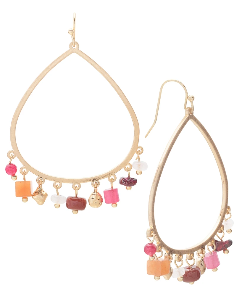 Style & Co Beaded Teardrop Earrings, Created for Macy's