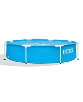 Intex 28205EH 8' X 20" Rust Resistant Durable Steel Metal Frame Swimming Pool