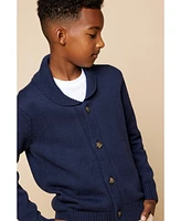 B by Brooks Brothers Big Boys Shawl-Collar Cardigan